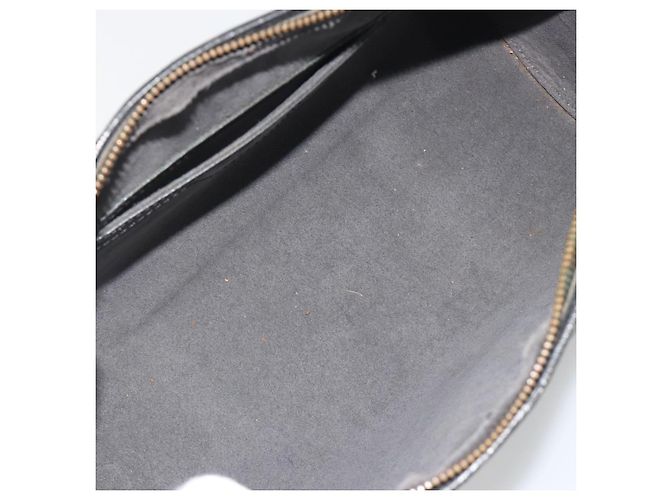 Borsa LOUIS VUITTON Epi Soufflot Nera M52222 LV Auth 194686 Nero - vista 11