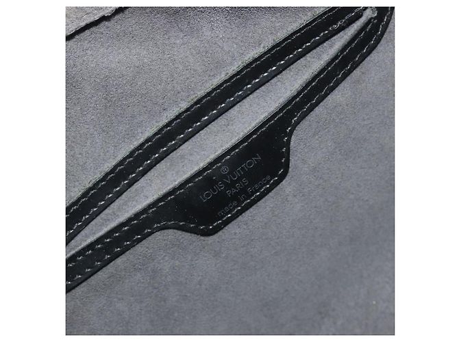 Borsa LOUIS VUITTON Epi Soufflot Nera M52222 LV Auth 194686 Nero - vista 18