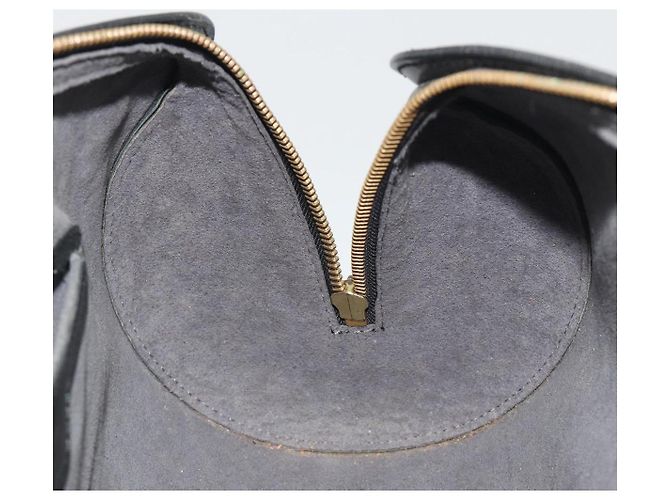 Borsa LOUIS VUITTON Epi Soufflot Nera M52222 LV Auth 194686 Nero - vista 19