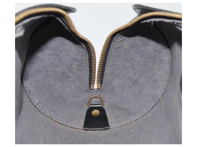 Borsa LOUIS VUITTON Epi Soufflot Nera M52222 LV Auth 194686 Nero - vista 20