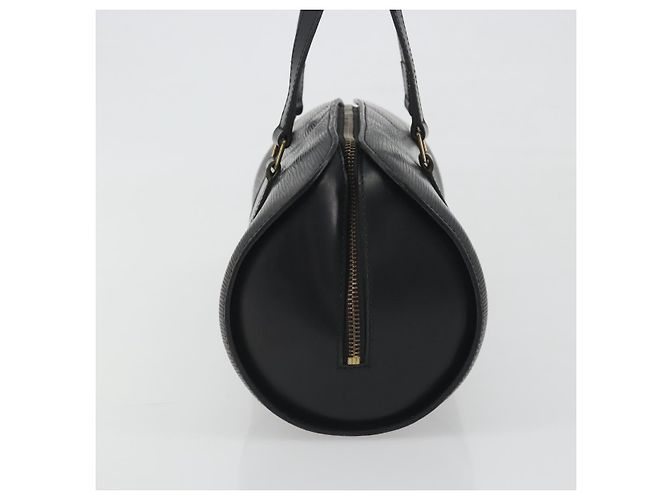 Borsa LOUIS VUITTON Epi Soufflot Nera M52222 LV Auth 194686 Nero - vista 3