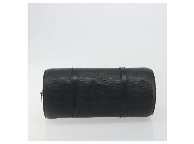 Borsa LOUIS VUITTON Epi Soufflot Nera M52222 LV Auth 194686 Nero - vista 5