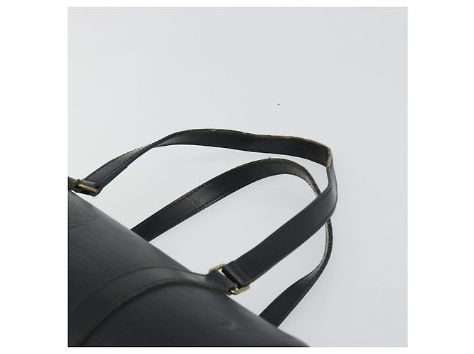 Borsa LOUIS VUITTON Epi Soufflot Nera M52222 LV Auth 194686 Nero - vista 8