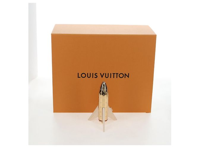 LOUIS VUITTON Monogram Metall Raketen-Briefbeschwerer Gold GI0794 LV Auth 167456SM Golden - Ansicht 12