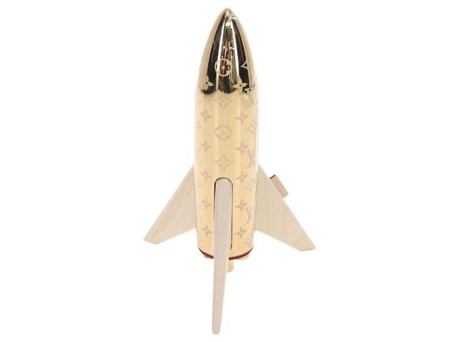 LOUIS VUITTON Monogram Metall Raketen-Briefbeschwerer Gold GI0794 LV Auth 167456SM Golden - Ansicht 13