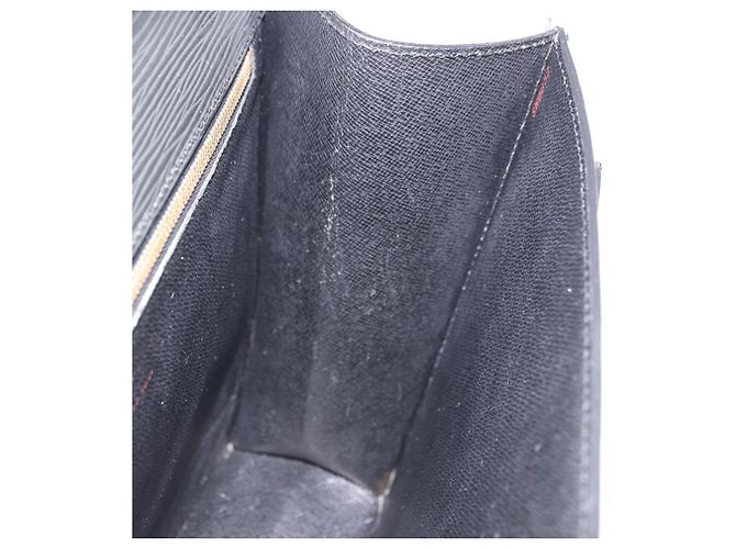 LOUIS VUITTON Epi Monceau 28 Hand Bag Black M52122 LV Auth ka5535 Nero - vista 19