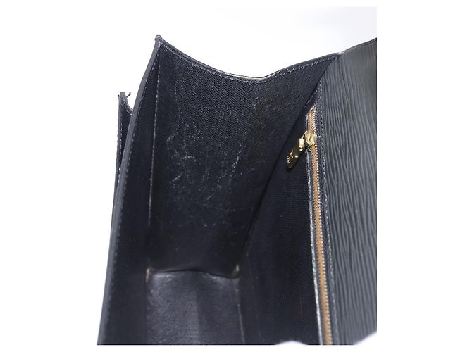 LOUIS VUITTON Epi Monceau 28 Hand Bag Black M52122 LV Auth ka5535 Nero - vista 20