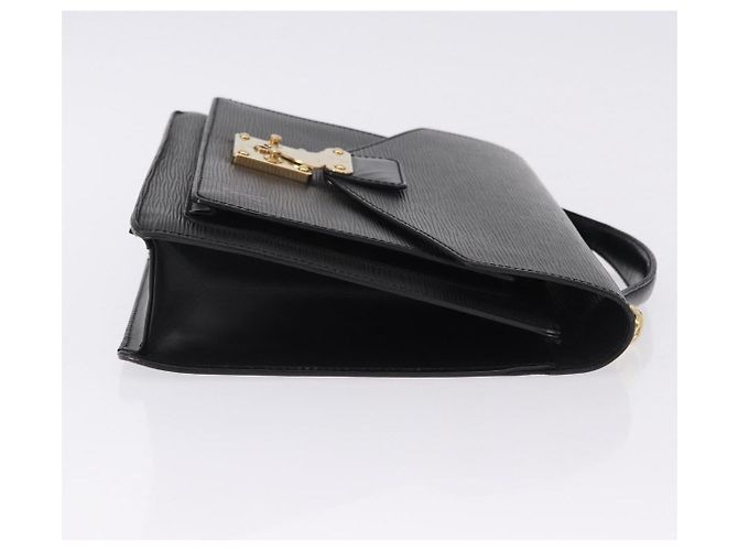 LOUIS VUITTON Epi Monceau 28 Hand Bag Black M52122 LV Auth ka5535 Nero - vista 3