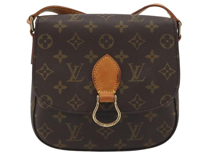 LOUIS VUITTON Borsa a Spalla Monogram Saint Cloud MM M51243 LV Auth 194210 Monogramma - vista 13