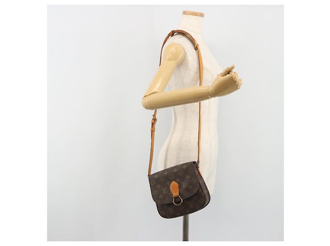 LOUIS VUITTON Borsa a Spalla Monogram Saint Cloud MM M51243 LV Auth 194210 Monogramma - vista 25
