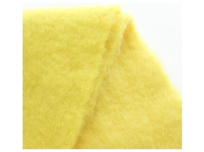 LOEWE x Studio Ghibli Spirited Away Boh Mouse Fly Bird Scarf Auth 167476SM Giallo - vista 13