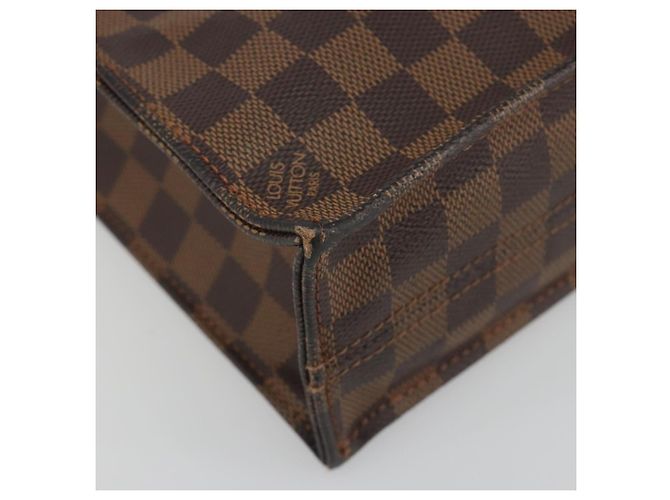 LOUIS VUITTON Damier Ebene Sac Plat Hand Bag N51140 LV Auth 192476V - vista 16