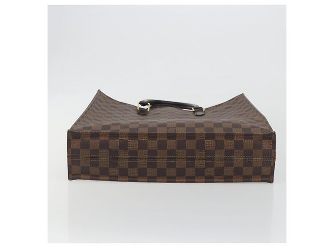 LOUIS VUITTON Damier Ebene Sac Plat Hand Bag N51140 LV Auth 192476V - vista 5