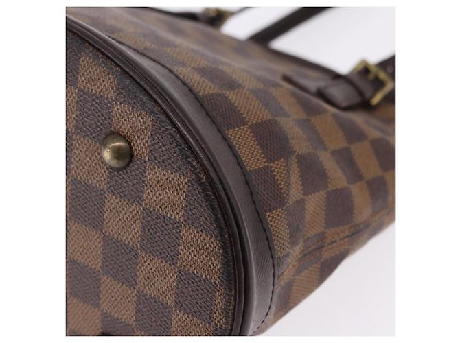 LOUIS VUITTON Borsa a tracolla Damier Ebene Marais N42240 LV Auth hk3963 - vista 14