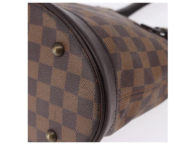 LOUIS VUITTON Borsa a tracolla Damier Ebene Marais N42240 LV Auth hk3963 - vista 16