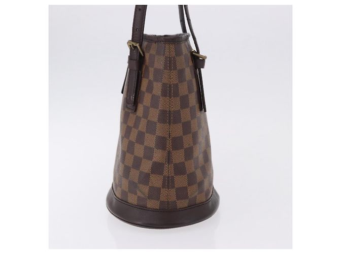 LOUIS VUITTON Borsa a tracolla Damier Ebene Marais N42240 LV Auth hk3963 - vista 3