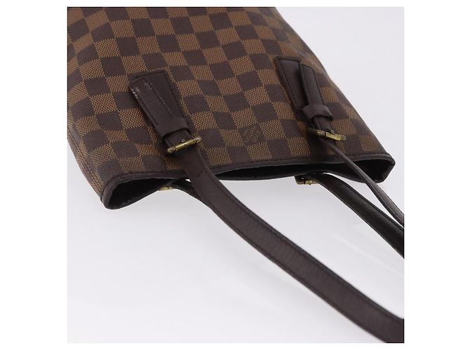 LOUIS VUITTON Borsa a tracolla Damier Ebene Marais N42240 LV Auth hk3963 - vista 6
