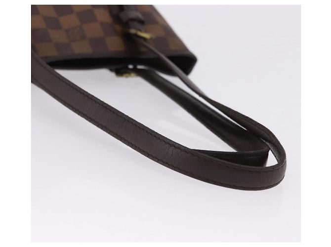 LOUIS VUITTON Borsa a tracolla Damier Ebene Marais N42240 LV Auth hk3963 - vista 7