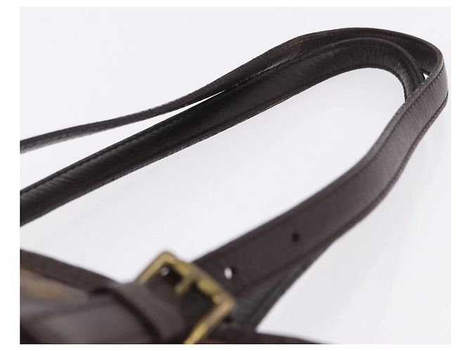 LOUIS VUITTON Borsa a tracolla Damier Ebene Marais N42240 LV Auth hk3963 - vista 8