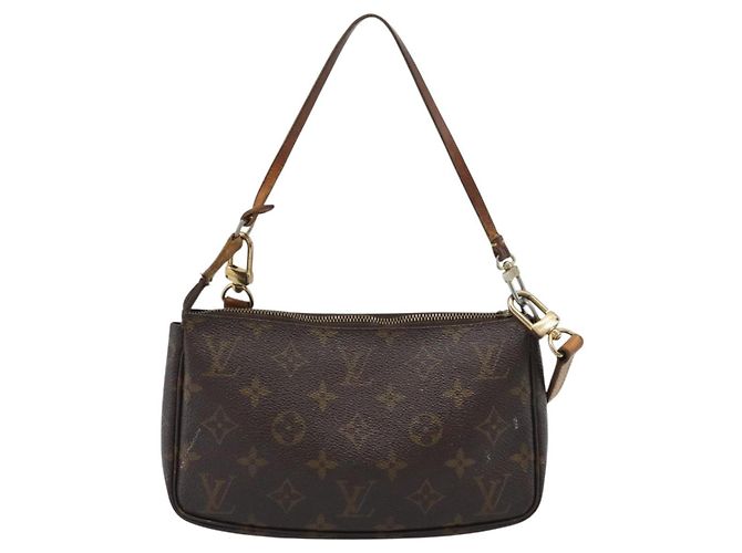 LOUIS VUITTON Monogram Pochette Accessoires Pochette M51980 LV Auth 195168 Monogramma - vista 2