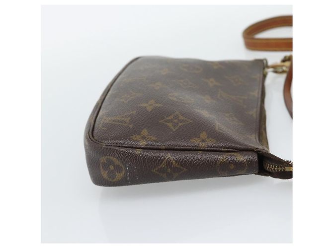 LOUIS VUITTON Monogram Pochette Accessoires Pochette M51980 LV Auth 195168 Monogramma - vista 4
