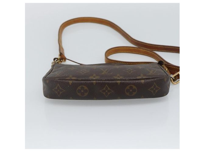 LOUIS VUITTON Monogram Pochette Accessoires Pochette M51980 LV Auth 195168 Monogramma - vista 5