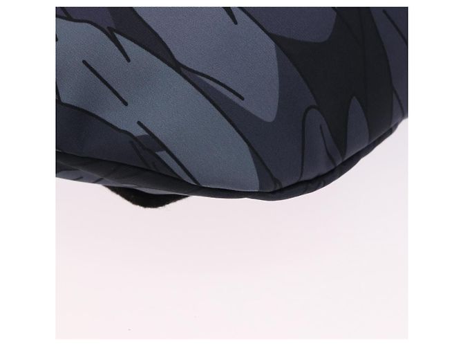 LOEWE LOEWE �~ Studio Ghibli Howl Marsupio in Nylon Nero Grigio Autentico 192555SM Marrone - vista 17