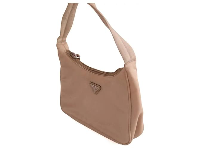 Prada Borsa a tracolla Re-Edition 2005 camel Cammello - vista 2