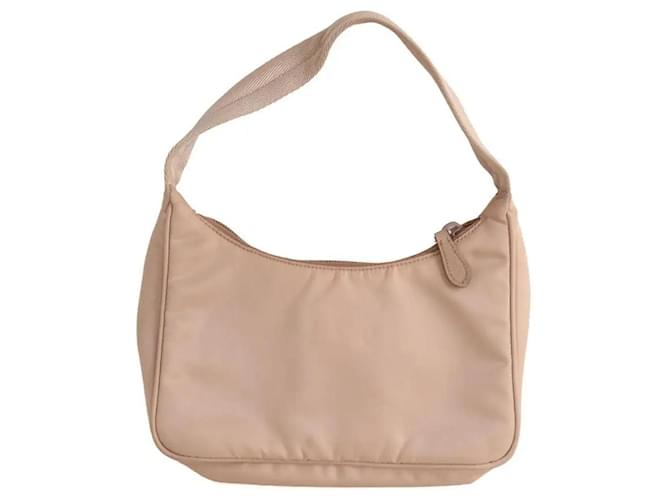 Prada Borsa a tracolla Re-Edition 2005 camel Cammello - vista 3