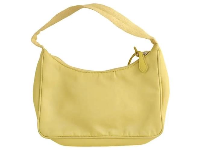 Prada Borsa a tracolla Re-Edition 2005 giallo - vista 4