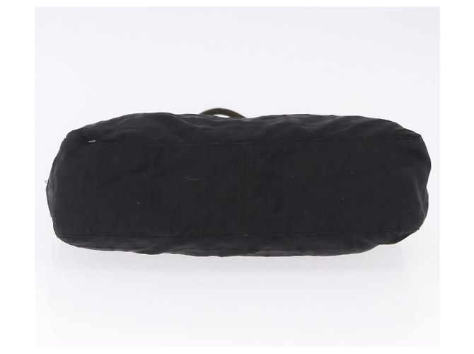 Borsa Tote FENDI Zucca Canvas Nera Argento Auth 194195 Nero - vista 5