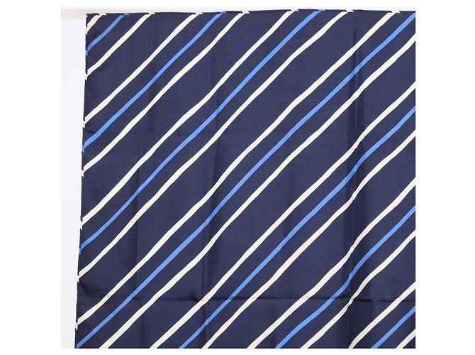 LOEWE Christian Dior Saint Laurent Sciarpa in seta set da 4 Rosso Blu Navy Marrone Auth bs36356 - vista 21