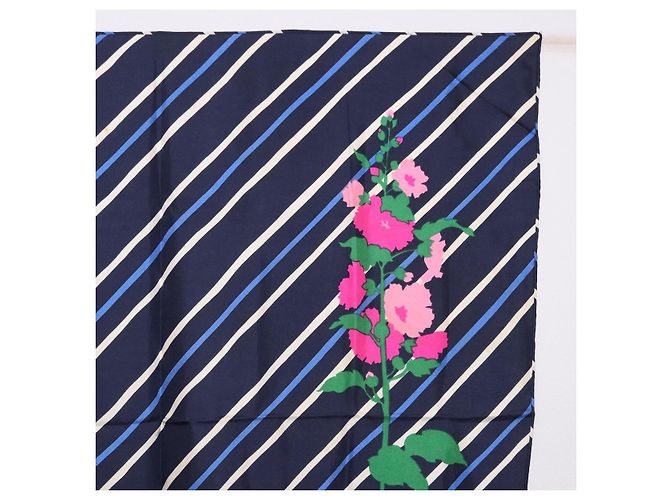 LOEWE Christian Dior Saint Laurent Sciarpa in seta set da 4 Rosso Blu Navy Marrone Auth bs36356 - vista 22