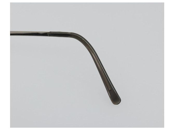 Gafas de sol CHANEL Rimless Metal Red Silver CC Auth BA14258M Plata Roja - vista 10