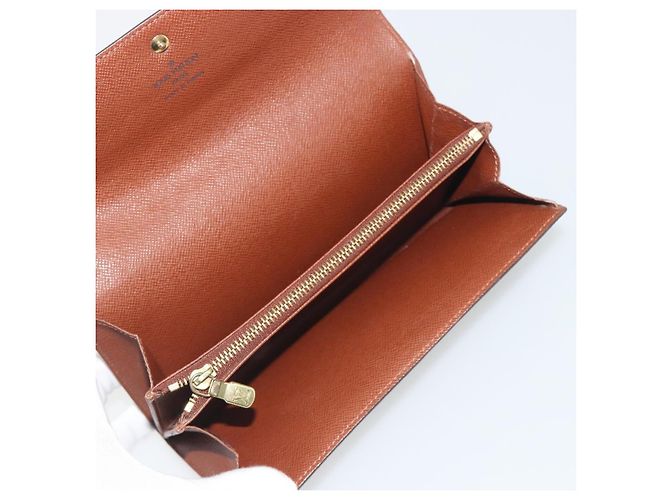 LOUIS VUITTON Monogram Portefeuille Sarah Long Wallet M61734 LV Auth bs36650 Monogramma - vista 10