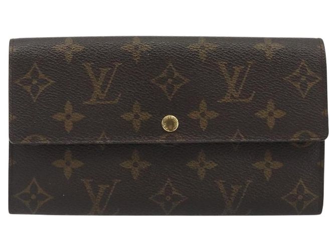 LOUIS VUITTON Monogram Portefeuille Sarah Long Wallet M61734 LV Auth bs36650 Monogramma - vista 13
