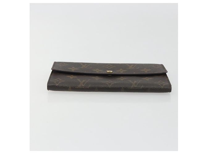 LOUIS VUITTON Monogram Portefeuille Sarah Long Wallet M61734 LV Auth bs36650 Monogramma - vista 6