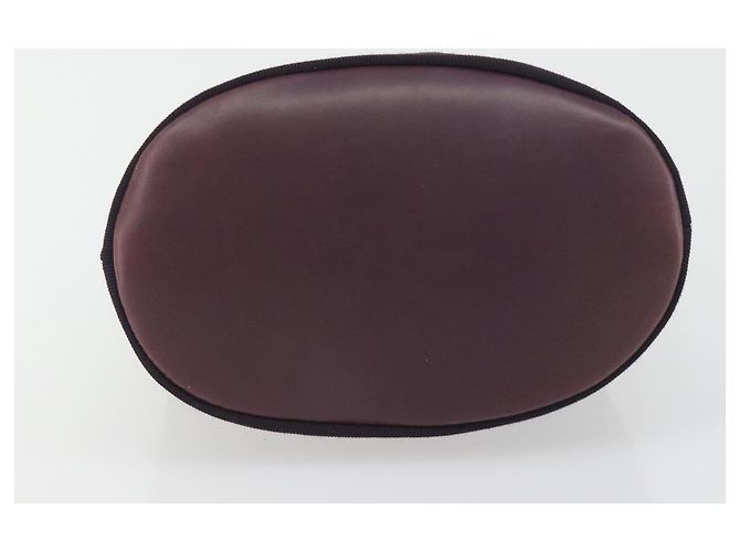Borsa Salvatore Ferragamo Vala in tela Viola e Oro Autentica 195276 - vista 9