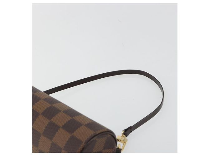 LOUIS VUITTON Damier Ebene Papillon Pouch LV Auth 193550V - vista 8