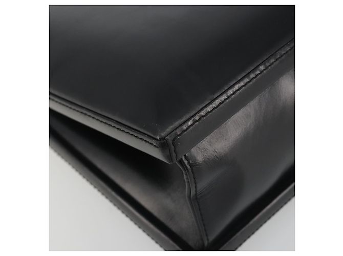 Borsa a mano LOEWE in pelle nera Auth bs36661 Nero - vista 14