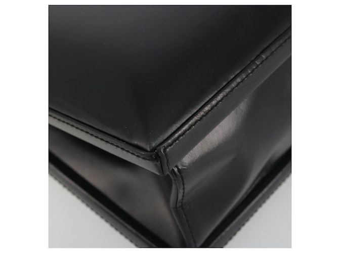 Borsa a mano LOEWE in pelle nera Auth bs36661 Nero - vista 16