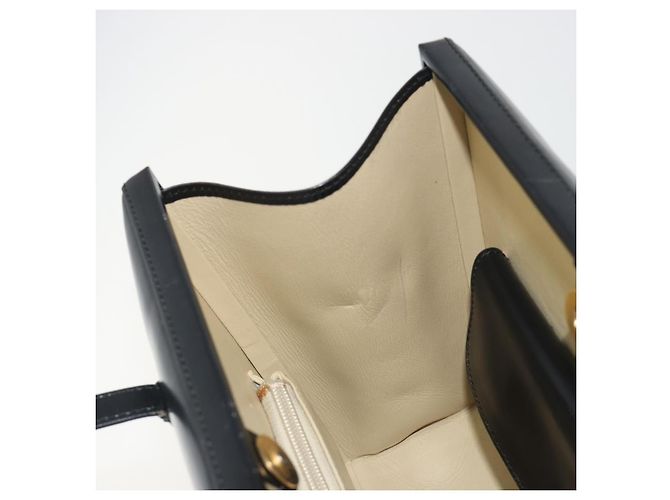 Borsa a mano LOEWE in pelle nera Auth bs36661 Nero - vista 18