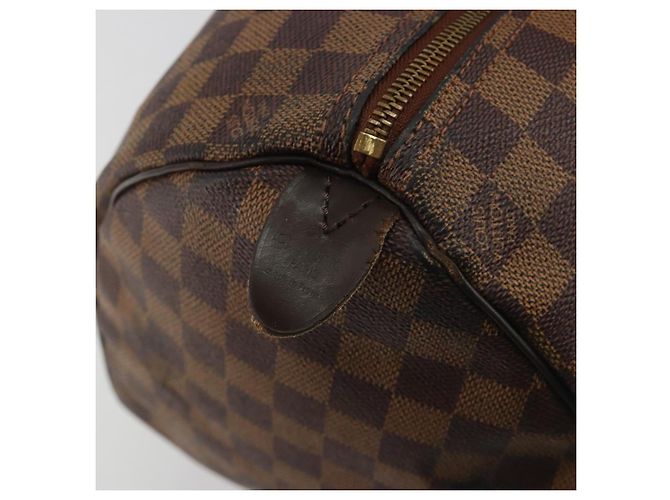 LOUIS VUITTON Borsa Damier Ebene Speedy 35 Hand Bag N41363 LV Auth bs36583 - vista 19
