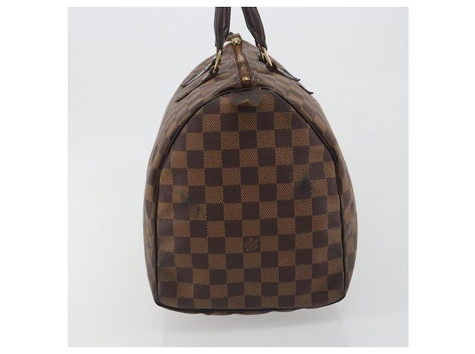 LOUIS VUITTON Borsa Damier Ebene Speedy 35 Hand Bag N41363 LV Auth bs36583 - vista 3