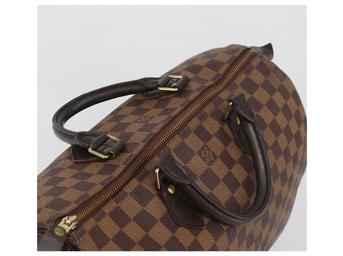 LOUIS VUITTON Borsa Damier Ebene Speedy 35 Hand Bag N41363 LV Auth bs36583 - vista 7