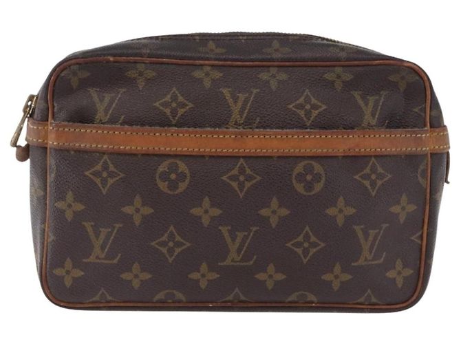 LOUIS VUITTON Monogram Compiegne 23 Clutch M51847 LV Auth 191975 Monogramma - vista 13