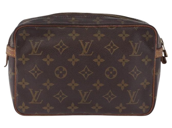 LOUIS VUITTON Monogram Compiegne 23 Clutch M51847 LV Auth 191975 Monogramma - vista 2