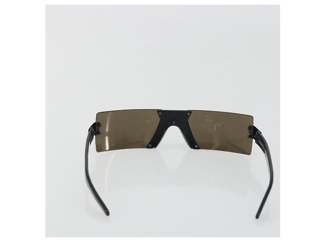 Gafas de sol CHANEL plástico Negro CC Auth bs36572 - vista 3