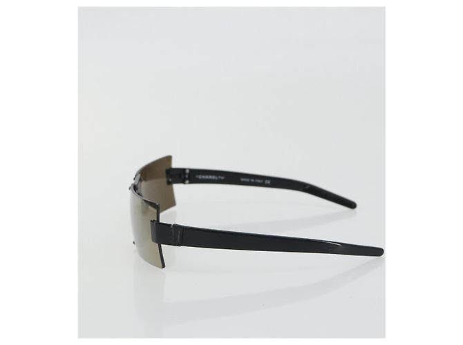 Gafas de sol CHANEL plástico Negro CC Auth bs36572 - vista 4