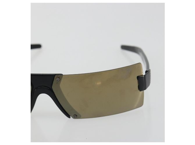 Gafas de sol CHANEL plástico Negro CC Auth bs36572 - vista 7